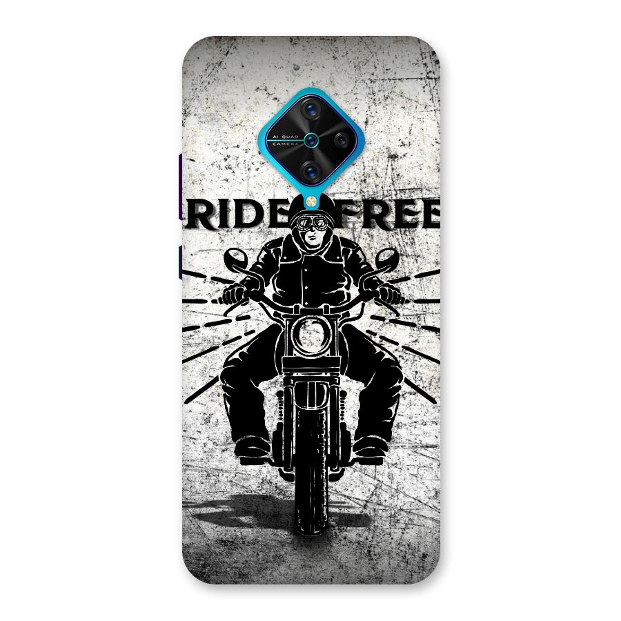 Ride Free Back Case for Vivo S1 Pro