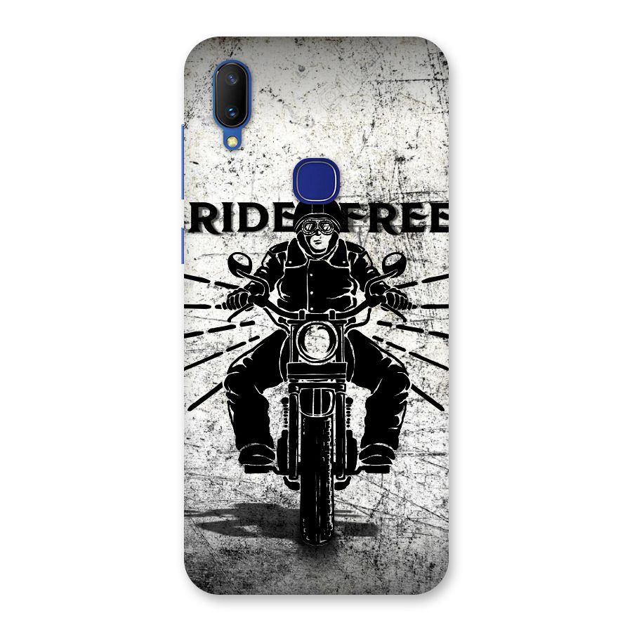 Ride Free Back Case for Vivo V11