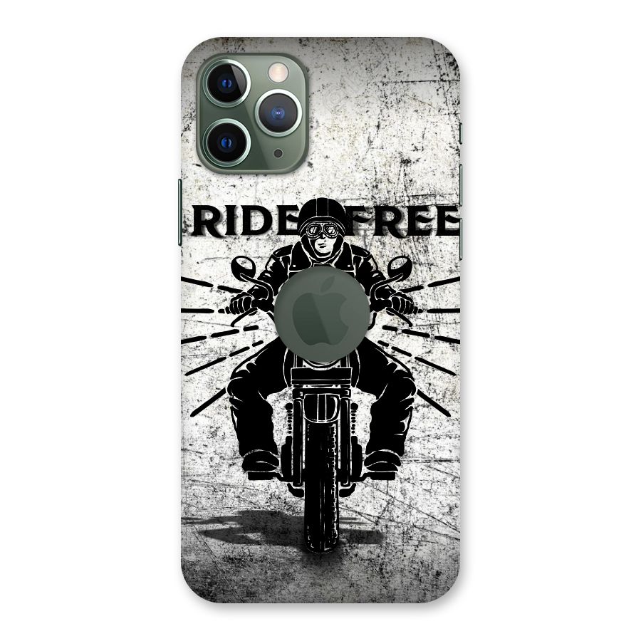Ride Free Back Case for iPhone 11 Pro Logo  Cut