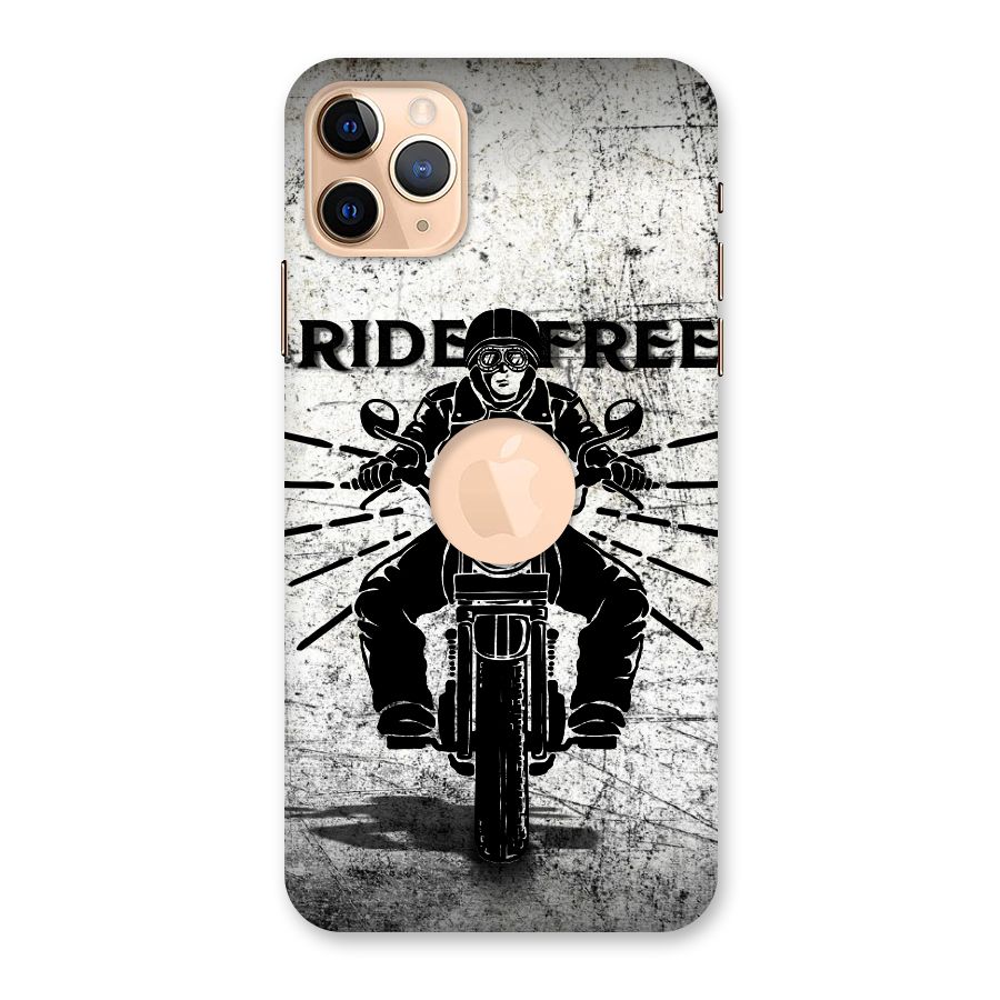 Ride Free Back Case for iPhone 11 Pro Max Logo Cut