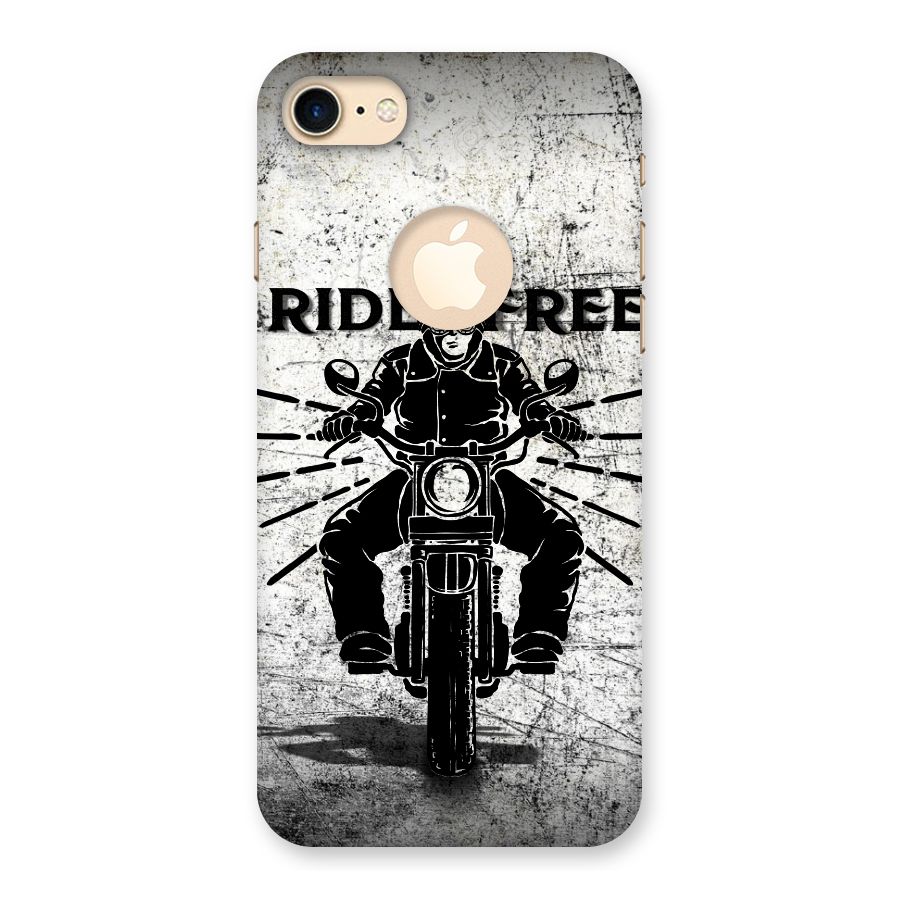 Ride Free Back Case for iPhone 7 Logo Cut
