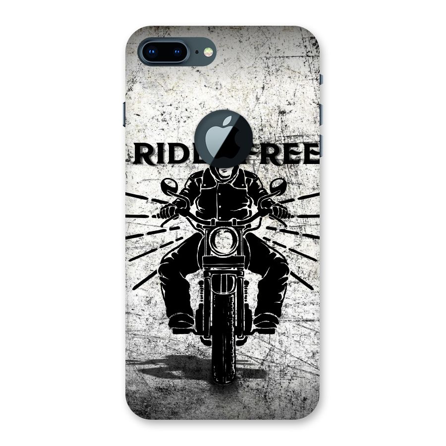 Ride Free Back Case for iPhone 7 Plus Logo Cut