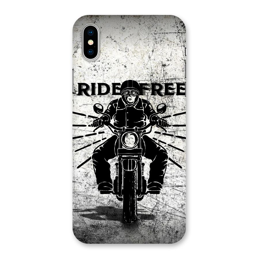 Ride Free Back Case for iPhone XS