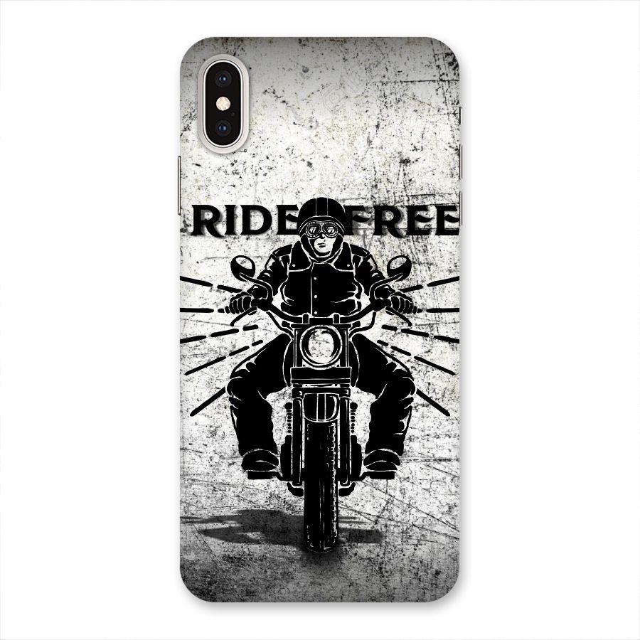 Ride Free Back Case for iPhone XS Max