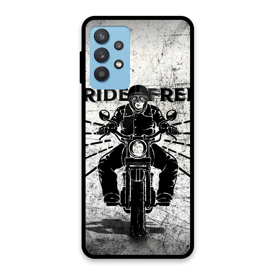 Ride Free Glass Back Case for Galaxy M32 5G