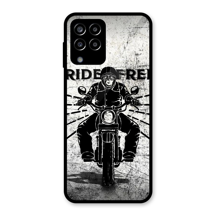 Ride Free Glass Back Case for Galaxy M33