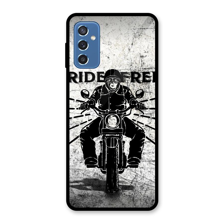 Ride Free Glass Back Case for Galaxy M52 5G