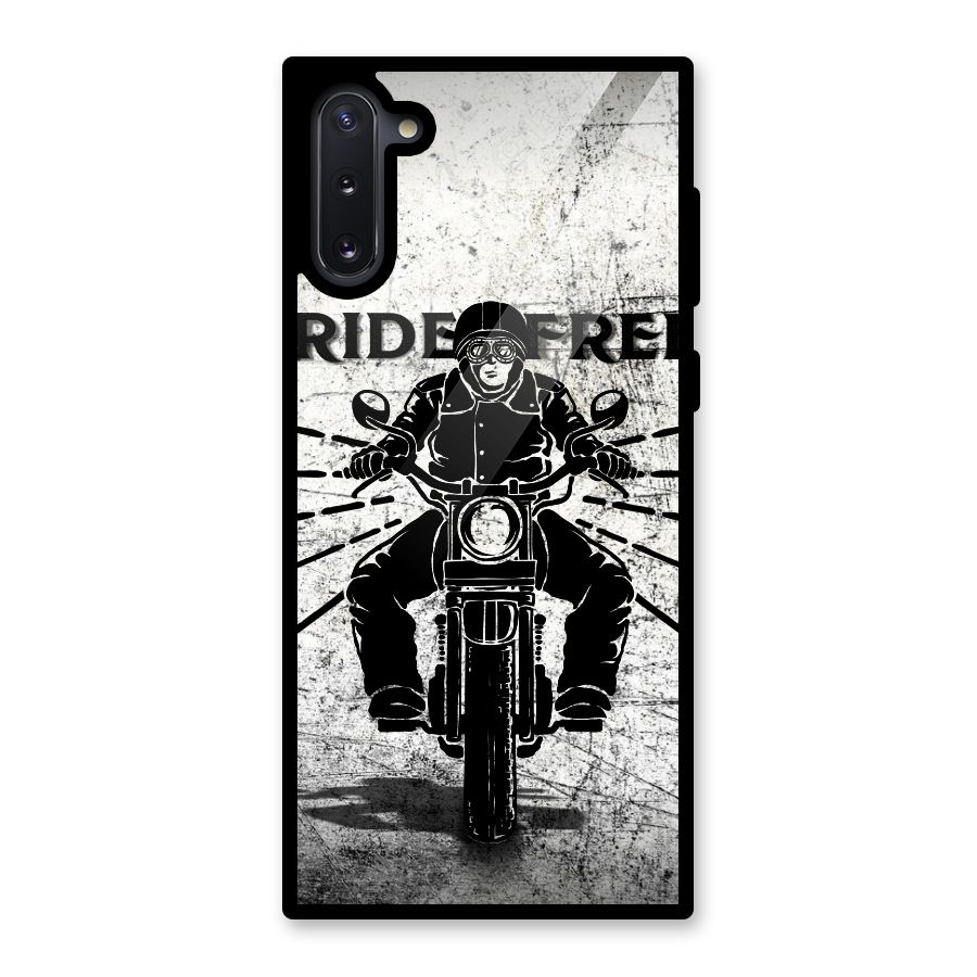 Ride Free Glass Back Case for Galaxy Note 10