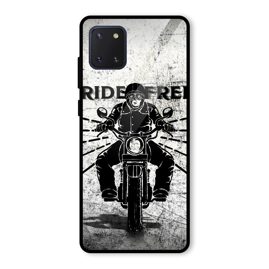 Ride Free Glass Back Case for Galaxy Note 10 Lite