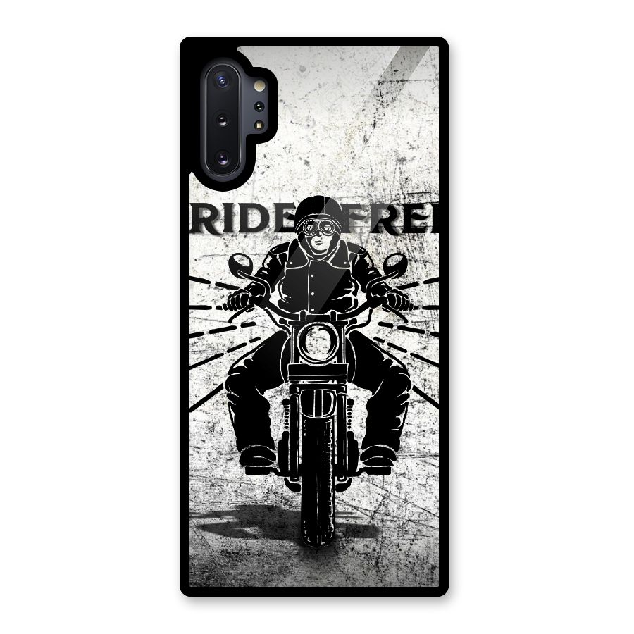 Ride Free Glass Back Case for Galaxy Note 10 Plus