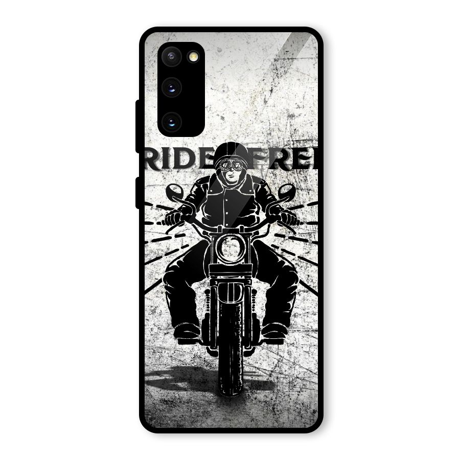 Ride Free Glass Back Case for Galaxy S20 FE