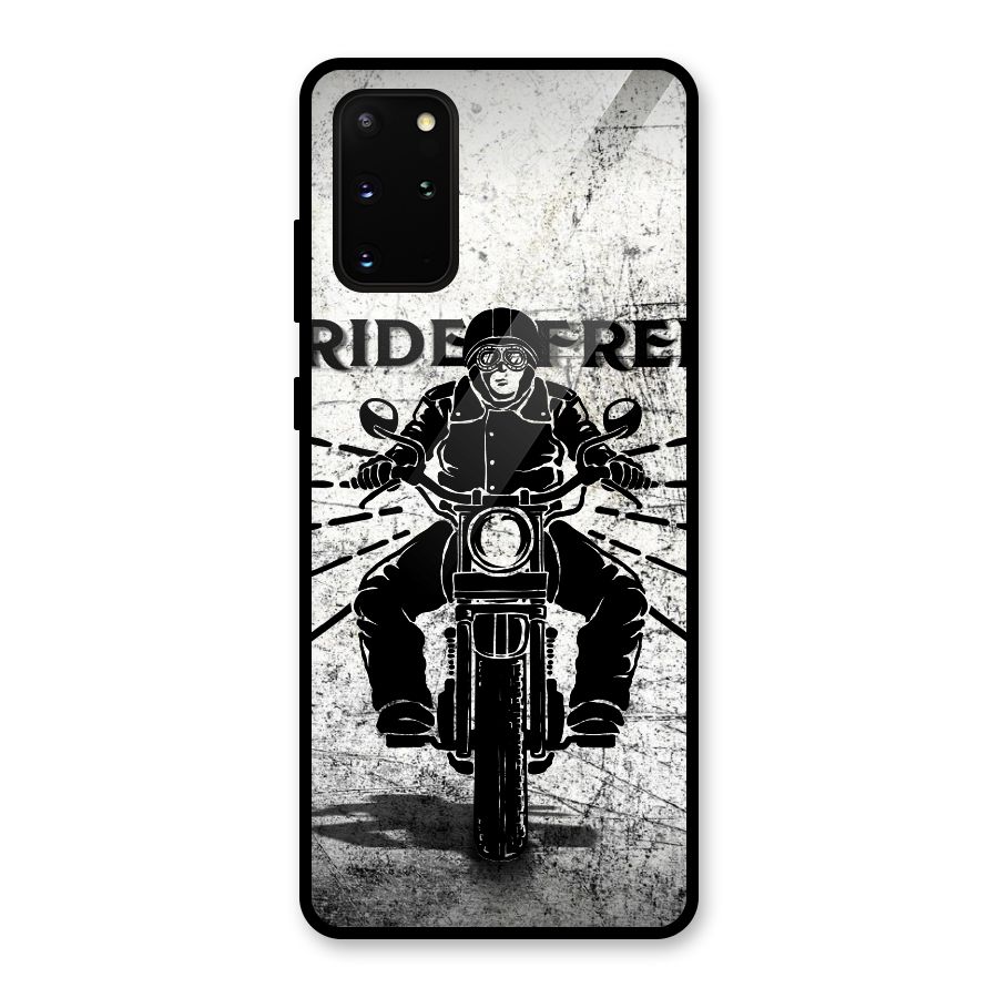 Ride Free Glass Back Case for Galaxy S20 Plus