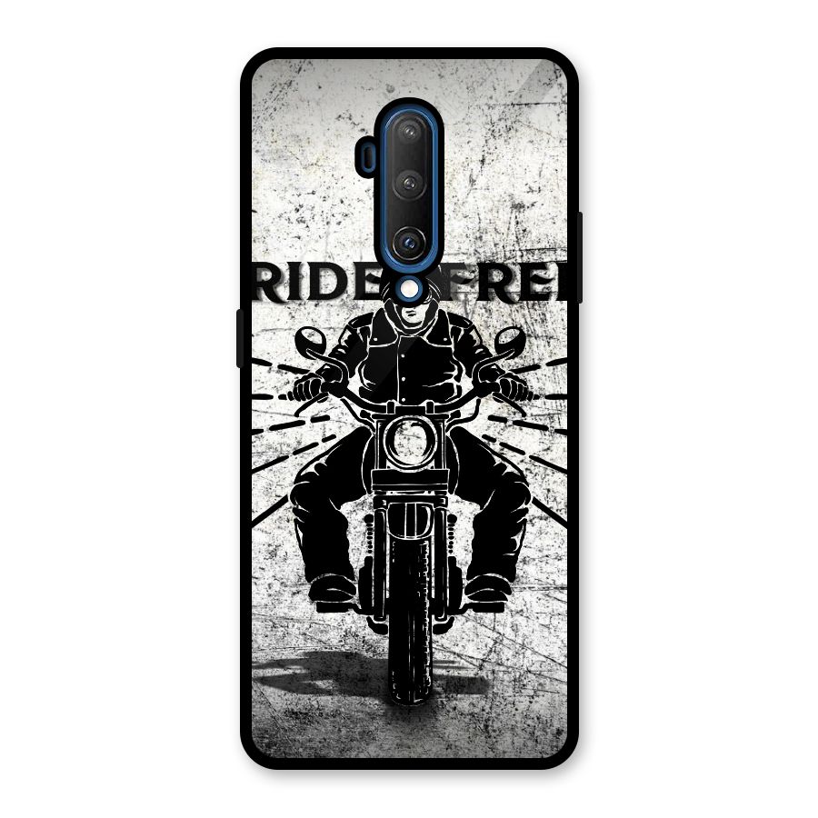 Ride Free Glass Back Case for OnePlus 7T Pro
