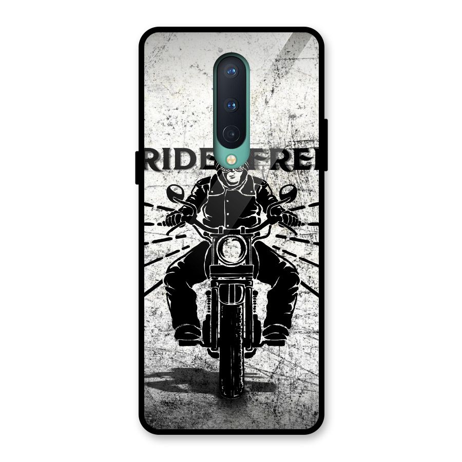 Ride Free Glass Back Case for OnePlus 8