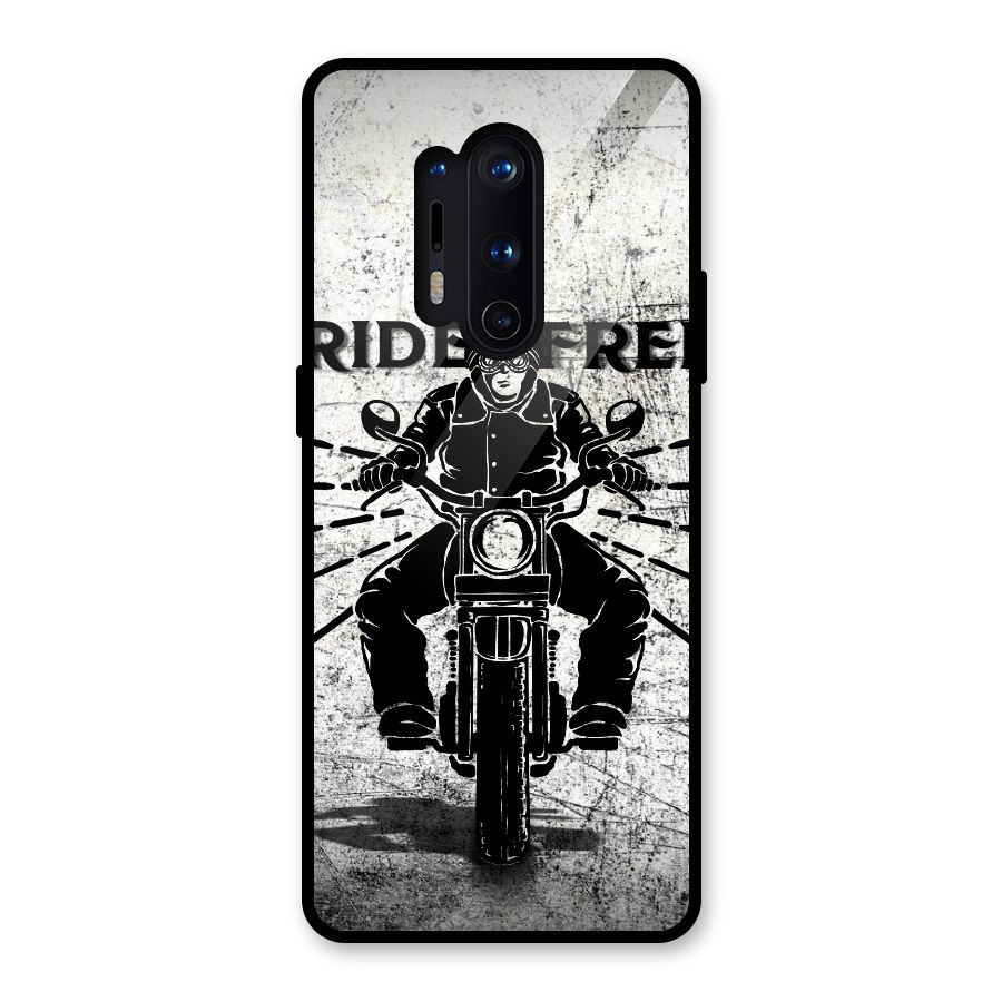 Ride Free Glass Back Case for OnePlus 8 Pro