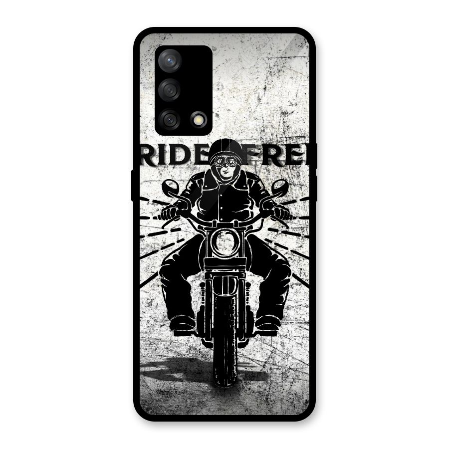 Ride Free Glass Back Case for Oppo F19