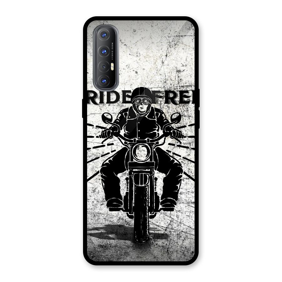 Ride Free Glass Back Case for Oppo Reno3 Pro