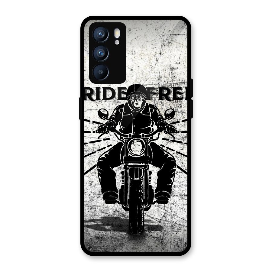 Ride Free Glass Back Case for Oppo Reno6 5G
