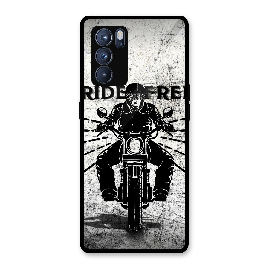 Ride Free Glass Back Case for Oppo Reno6 Pro 5G