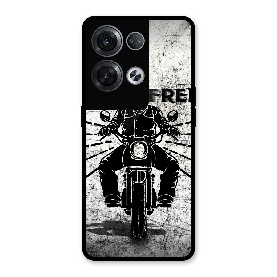 Ride Free Glass Back Case for Oppo Reno8 Pro 5G