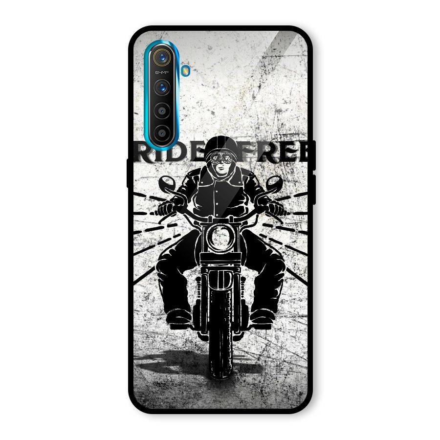 Ride Free Glass Back Case for Realme XT