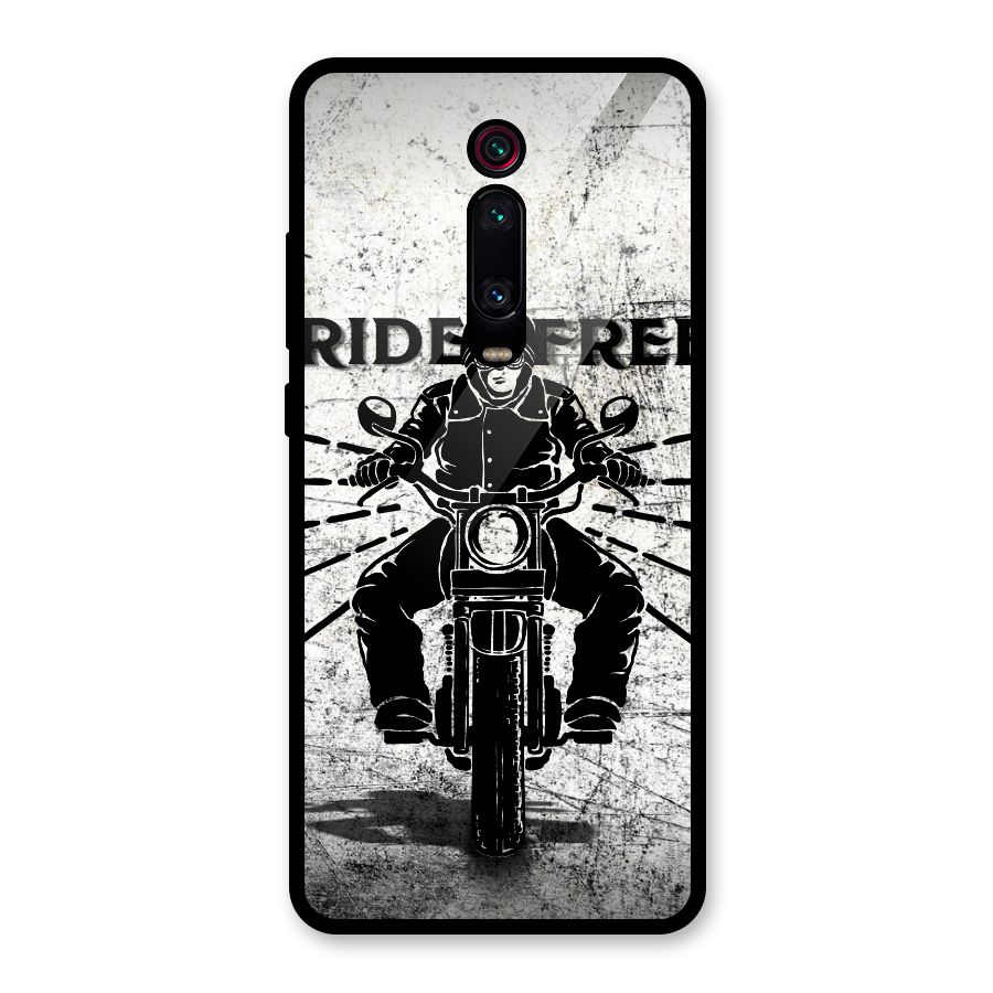 Ride Free Glass Back Case for Redmi K20 Pro