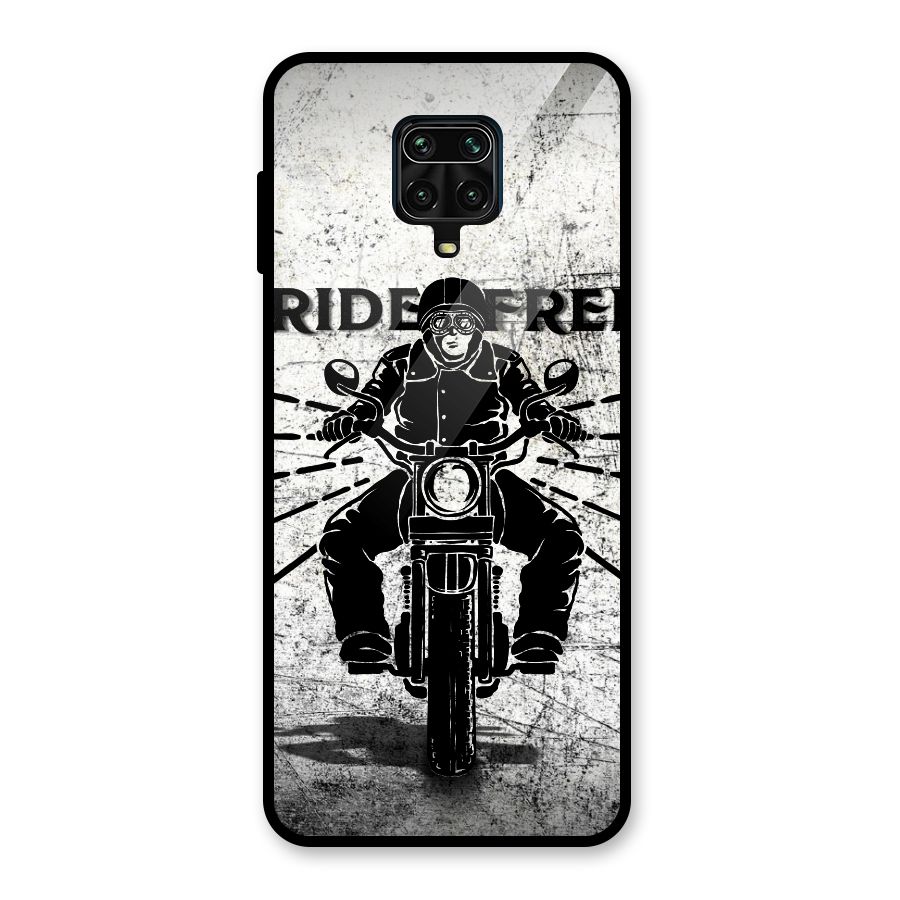Ride Free Glass Back Case for Redmi Note 10 Lite