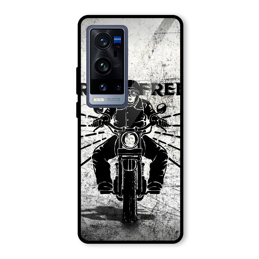 Ride Free Glass Back Case for Vivo X60 Pro Plus