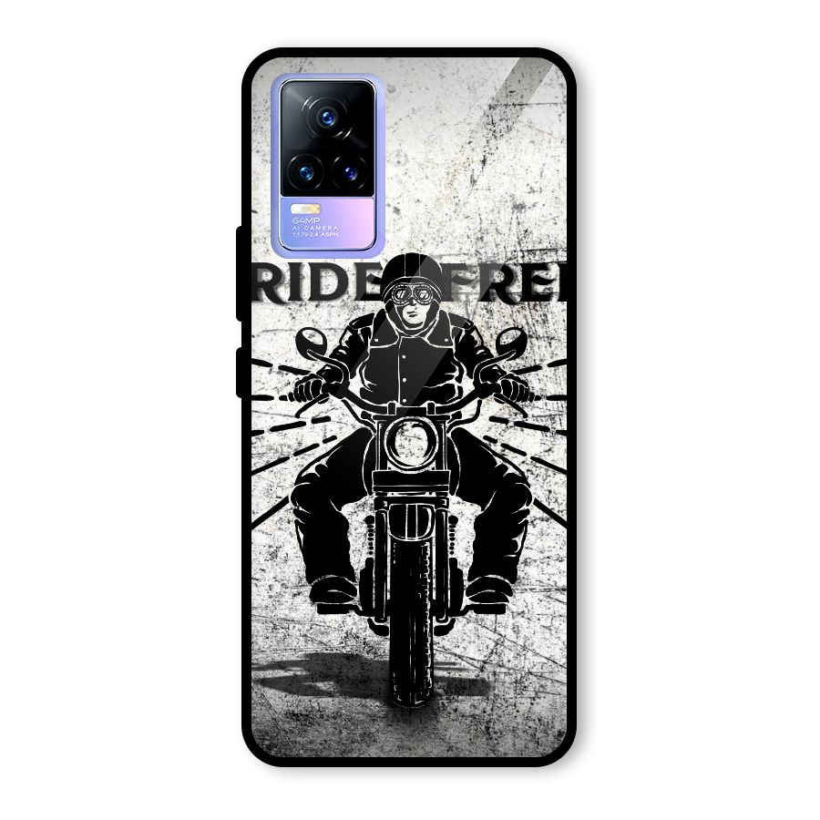 Ride Free Glass Back Case for Vivo Y73