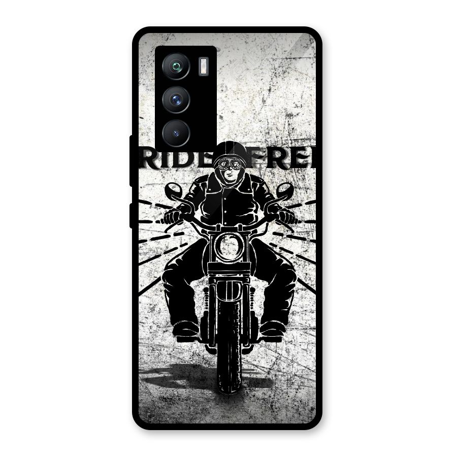 Ride Free Glass Back Case for Vivo iQOO 9 SE