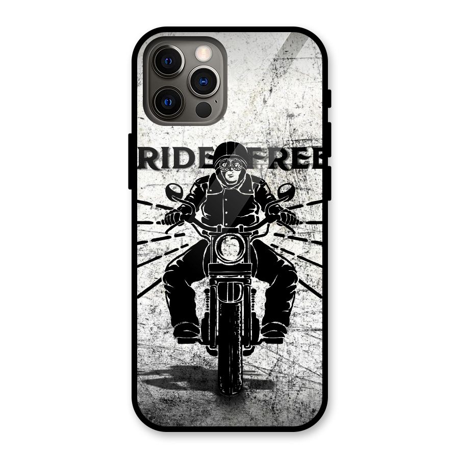 Ride Free Glass Back Case for iPhone 12 Pro