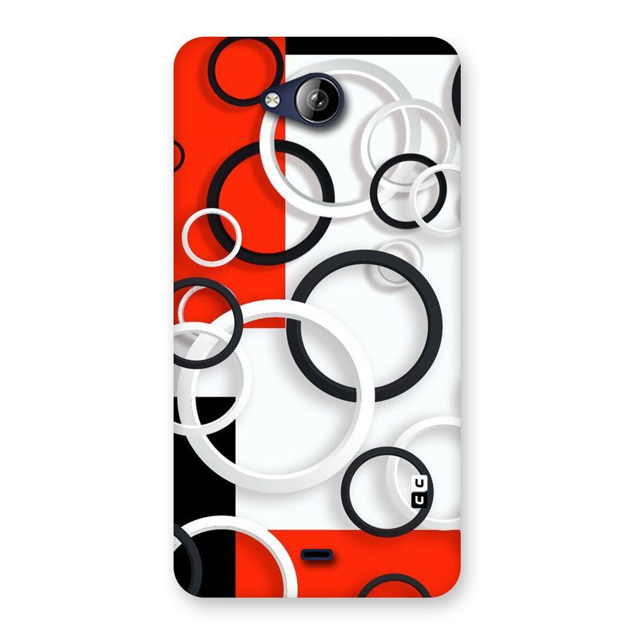 Rings Abstract Back Case for Canvas Play Q355