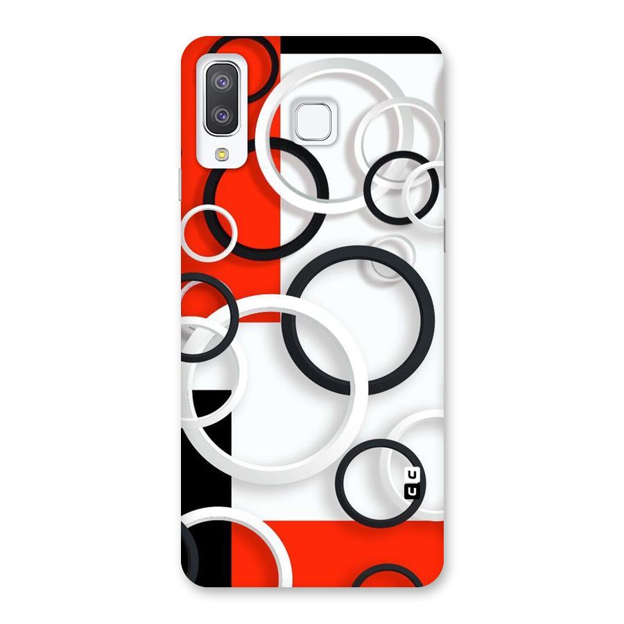 Rings Abstract Back Case for Galaxy A8 Star