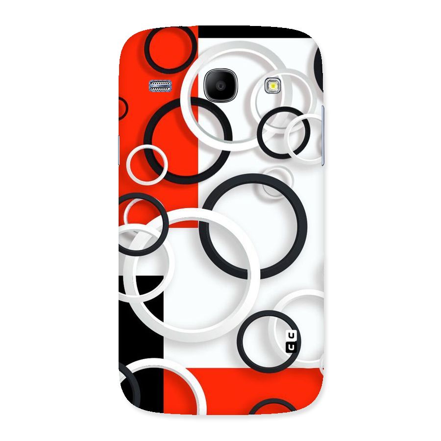 Rings Abstract Back Case for Galaxy Core