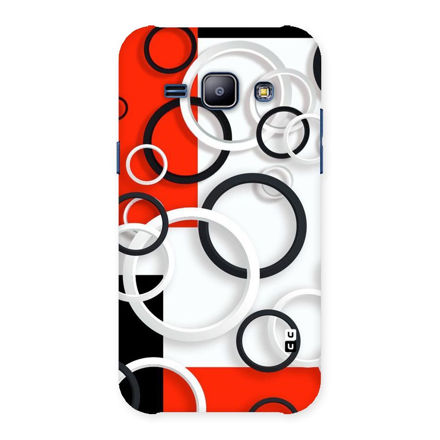 Rings Abstract Back Case for Galaxy J1