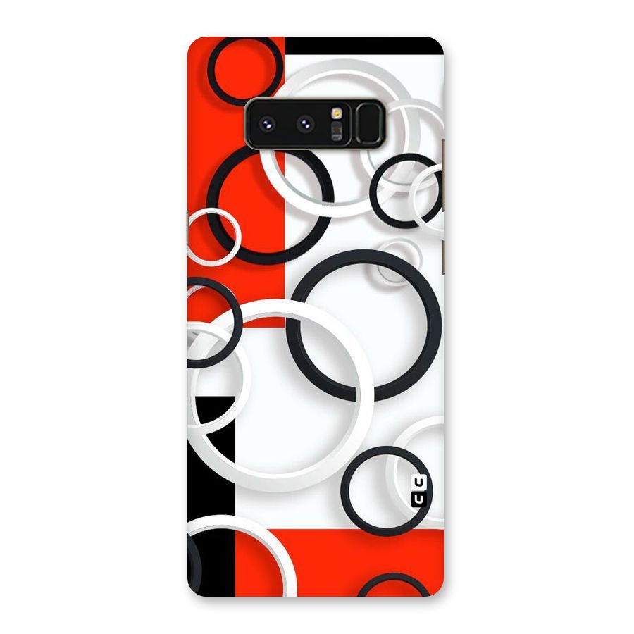 Rings Abstract Back Case for Galaxy Note 8