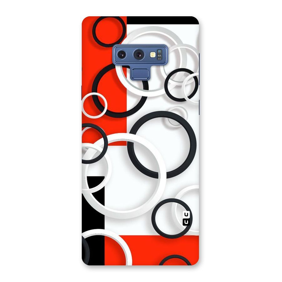 Rings Abstract Back Case for Galaxy Note 9