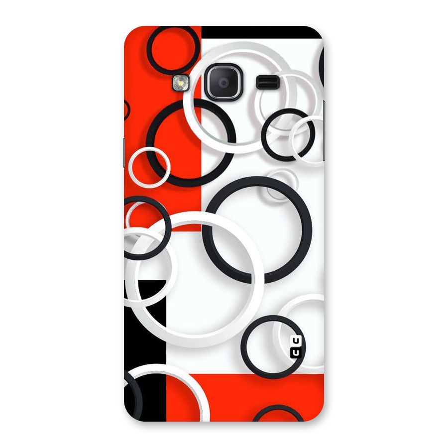 Rings Abstract Back Case for Galaxy On7 2015