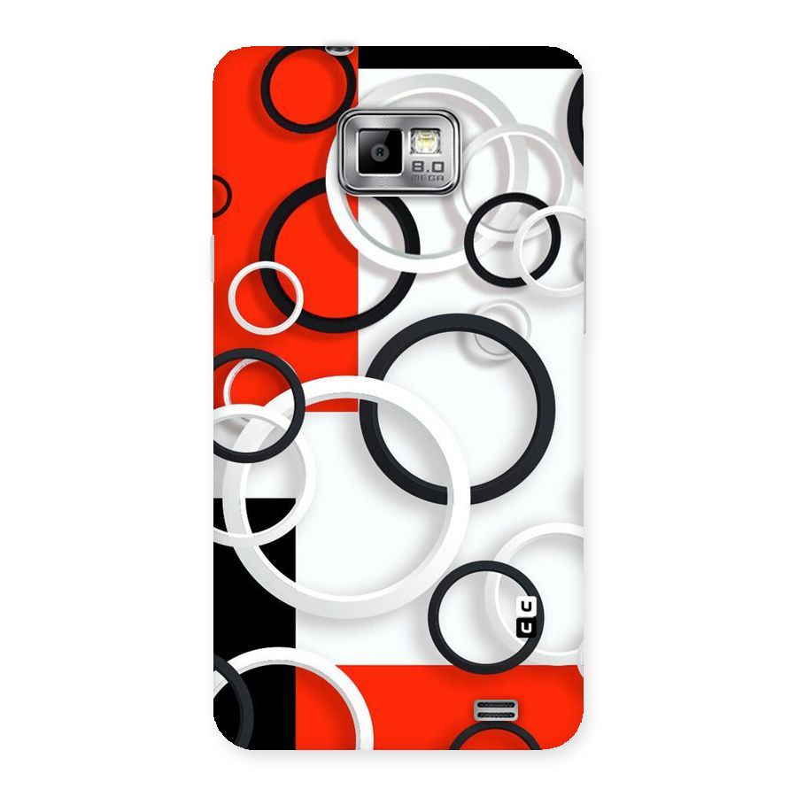 Rings Abstract Back Case for Galaxy S2