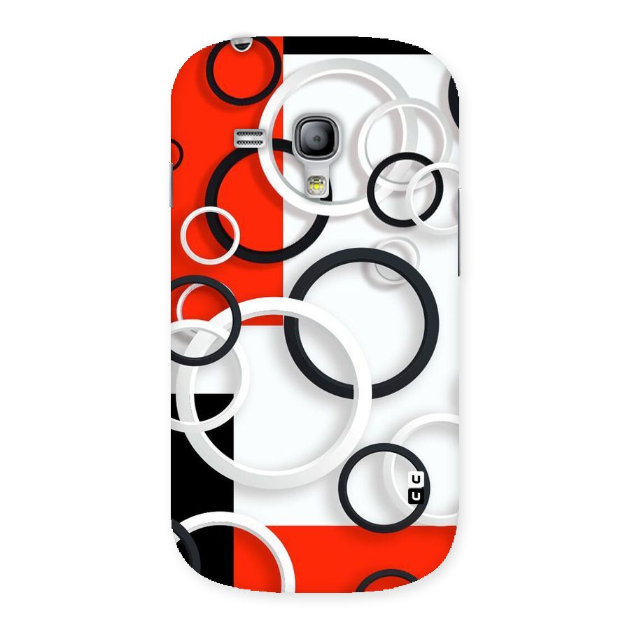 Rings Abstract Back Case for Galaxy S3 Mini