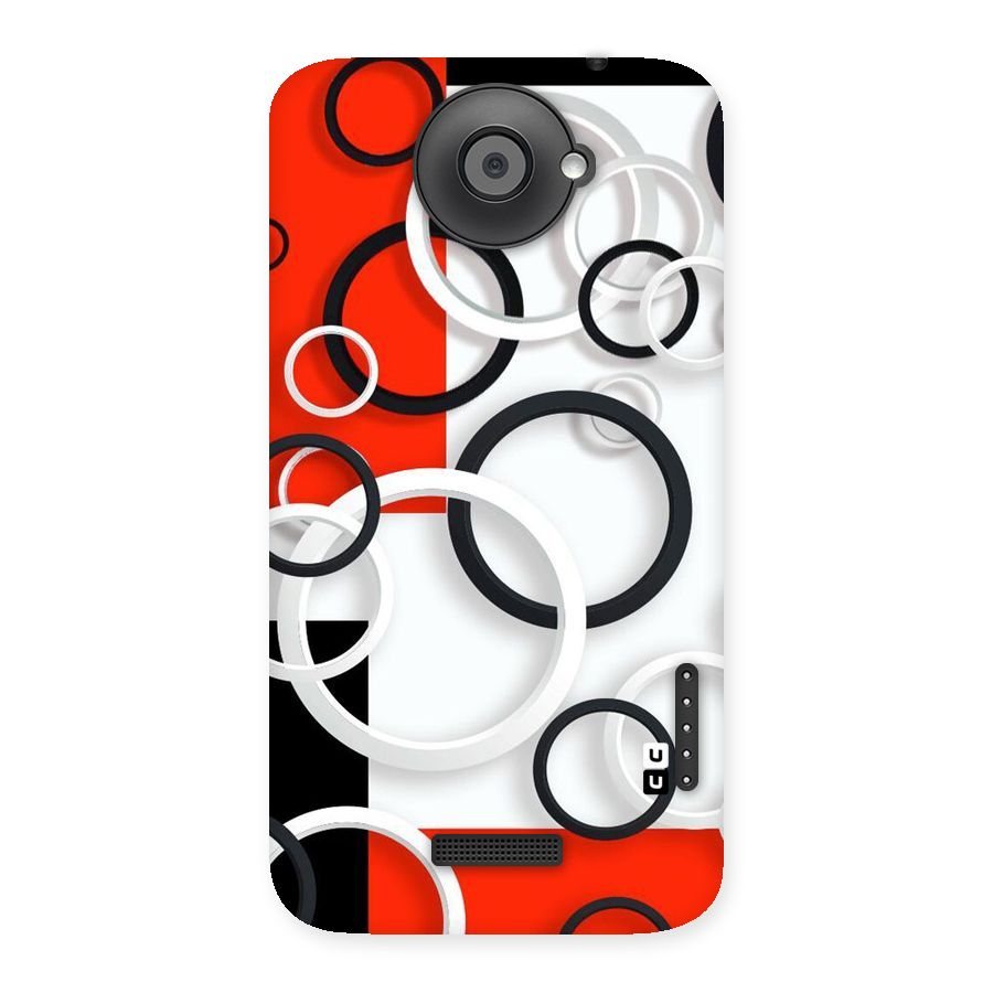 Rings Abstract Back Case for HTC One X