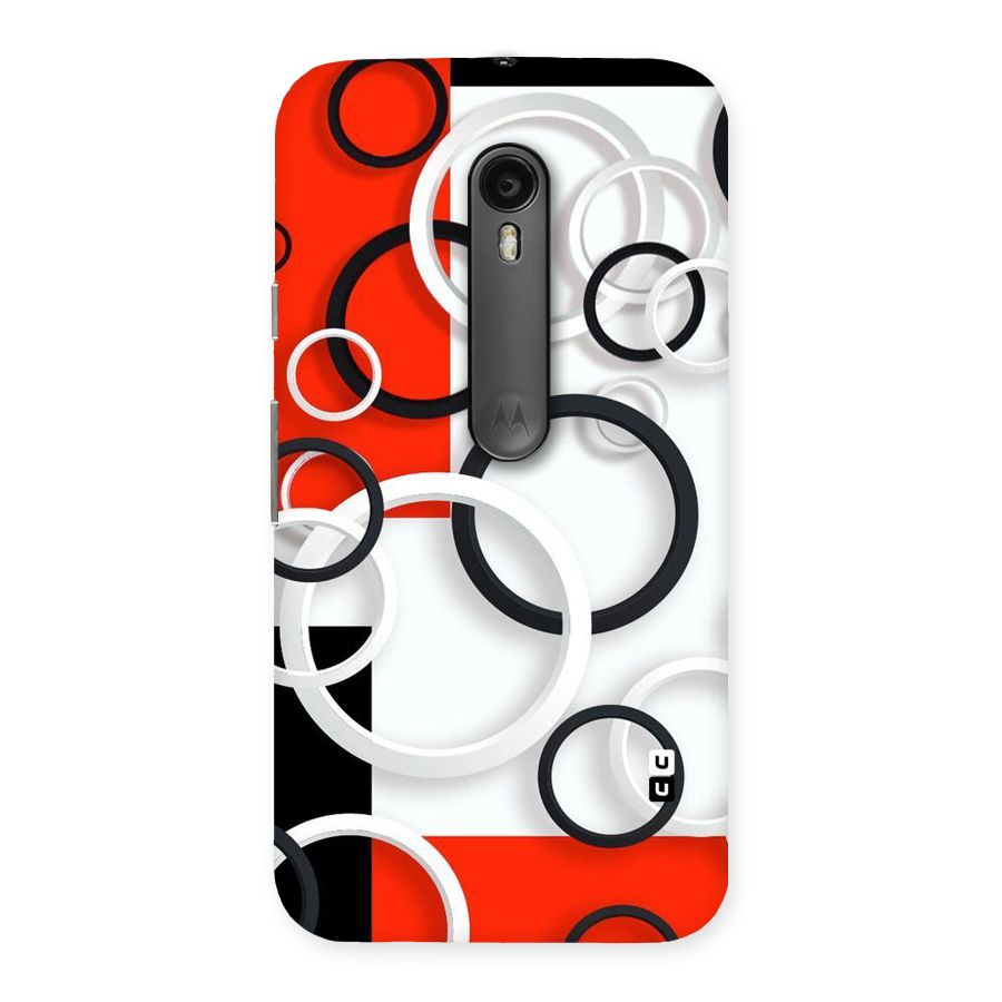 Rings Abstract Back Case for Moto G3