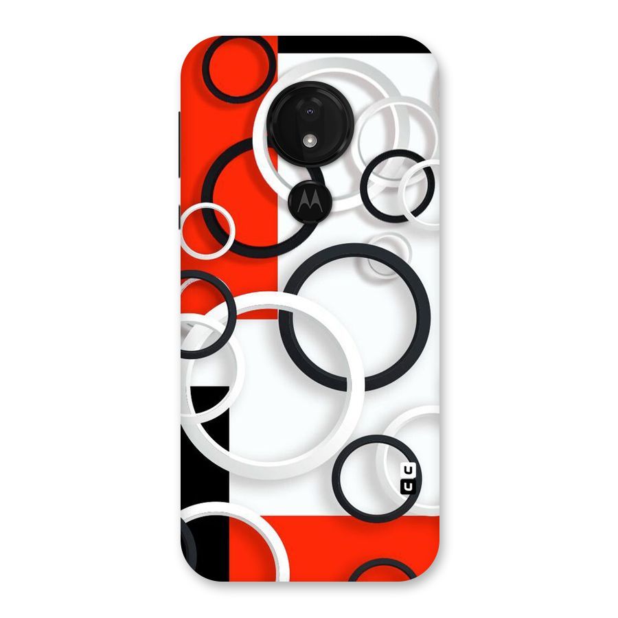 Rings Abstract Back Case for Moto G7 Power