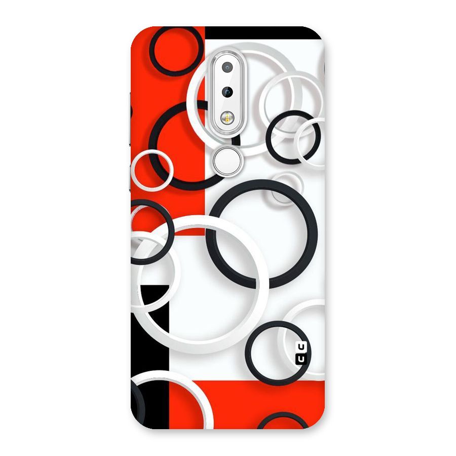 Rings Abstract Back Case for Nokia 6.1 Plus