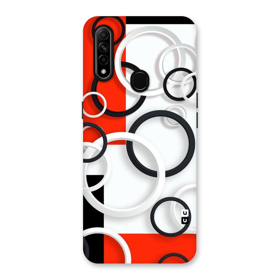 Rings Abstract Back Case for Oppo A31
