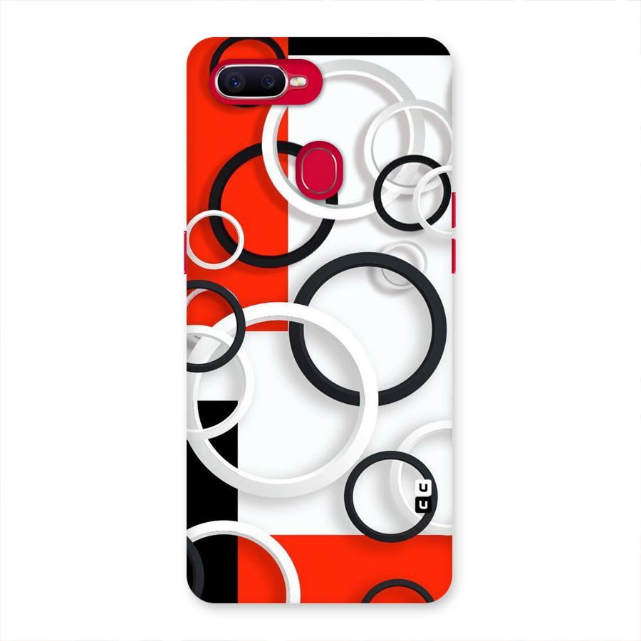 Rings Abstract Back Case for Oppo F9 Pro