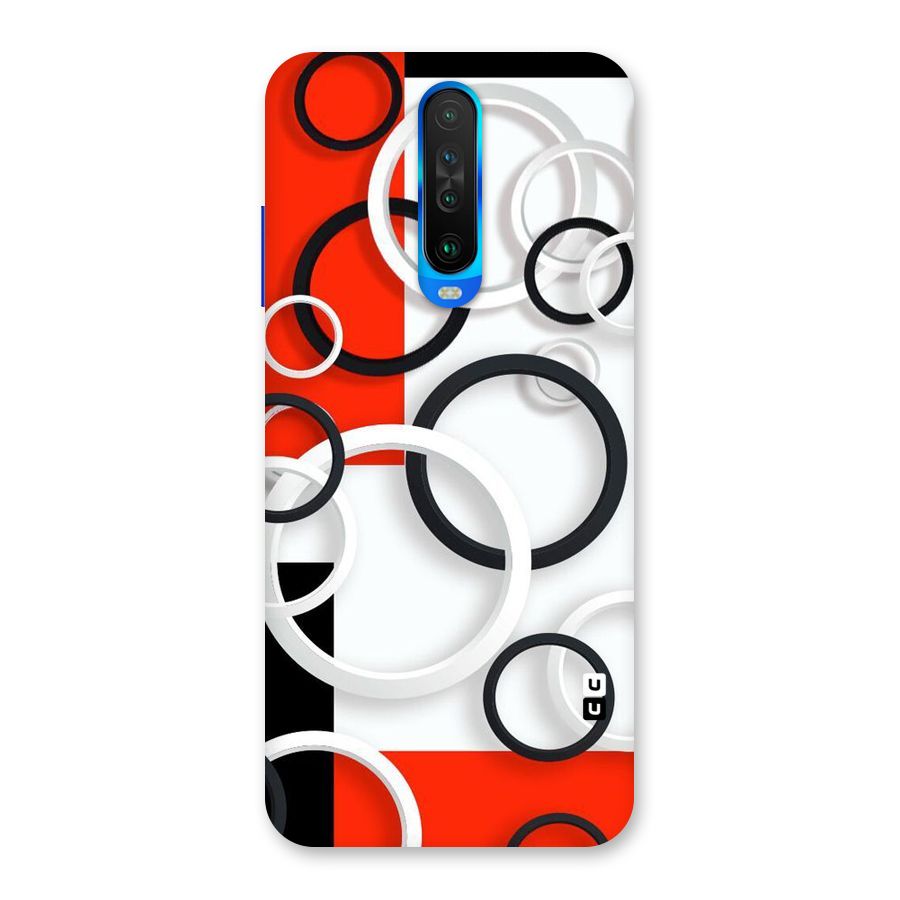 Rings Abstract Back Case for Poco X2