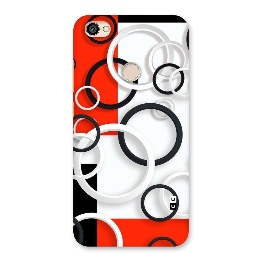 Rings Abstract Back Case for Redmi Y1 2017