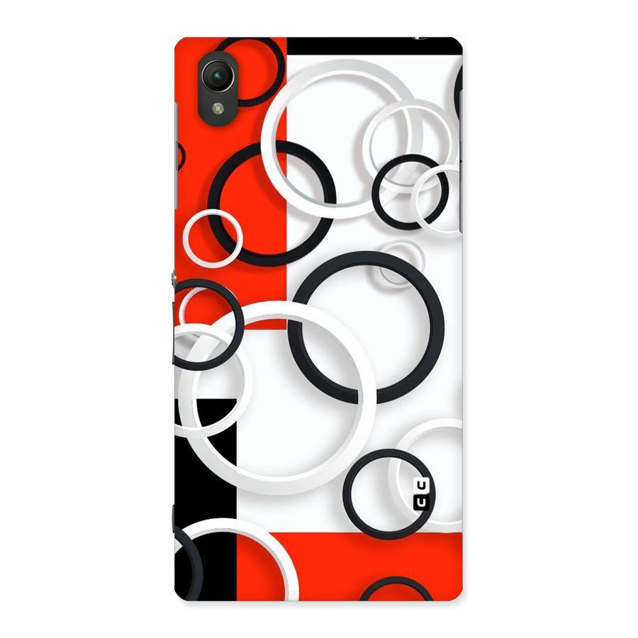 Rings Abstract Back Case for Sony Xperia Z1