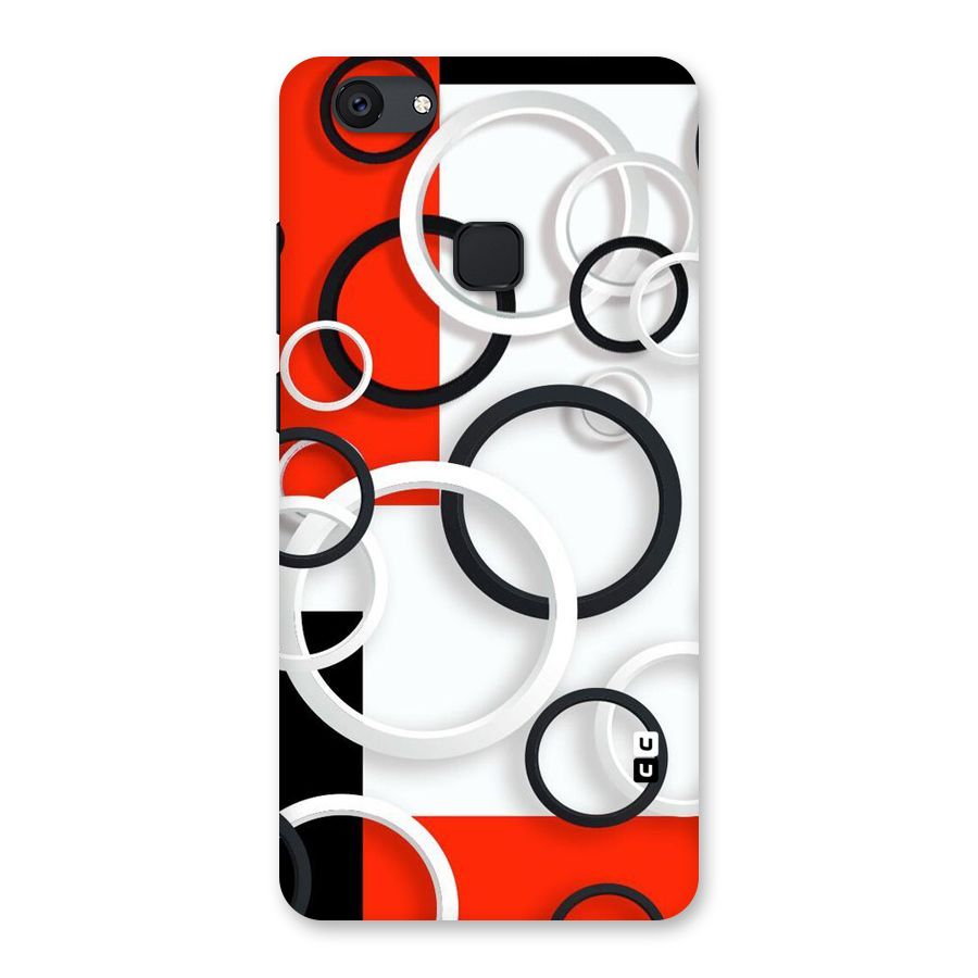 Rings Abstract Back Case for Vivo V7 Plus